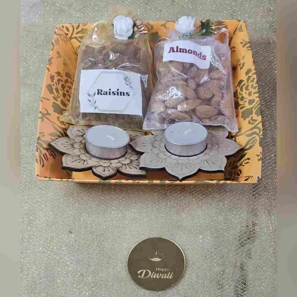Shop Raisins Almonds Hamper, Diwali Gift Basket